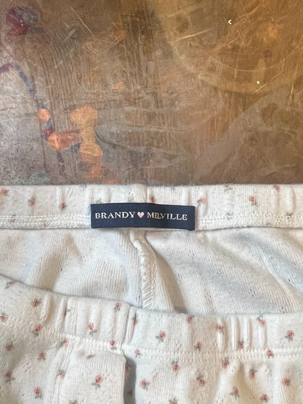 Brandy Melville Floral Lounge Pants - Picture 4 of 5